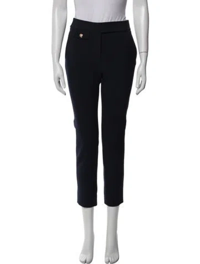 Pre-owned Veronica Beard Straight Leg Pants In Blue