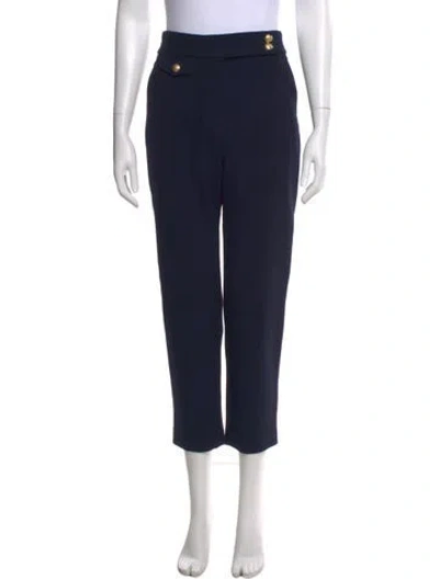 Pre-owned Veronica Beard Straight Leg Pants In Blue