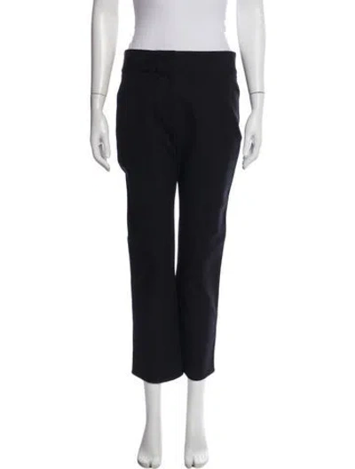Pre-owned Veronica Beard Straight Leg Pants In Blue