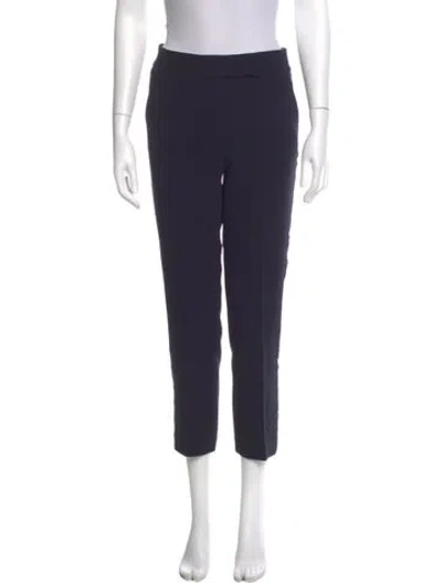 Pre-owned Veronica Beard Straight Leg Pants In Blue