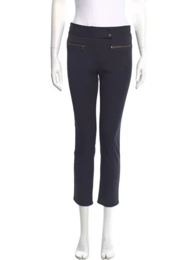 Pre-owned Veronica Beard Straight Leg Pants In Blue