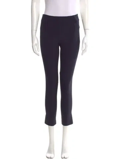 Pre-owned Veronica Beard Straight Leg Pants In Blue