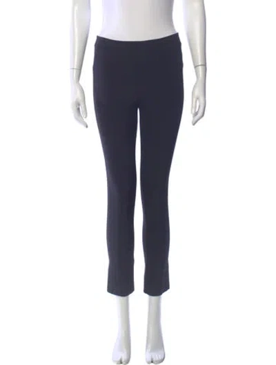 Pre-owned Veronica Beard Straight Leg Pants In Blue