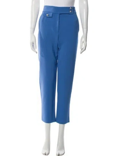 Pre-owned Veronica Beard Straight Leg Pants In Blue