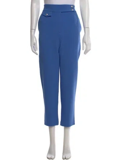 Pre-owned Veronica Beard Straight Leg Pants In Blue