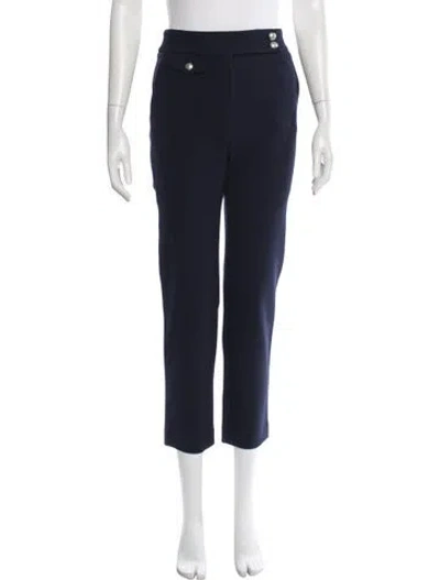 Pre-owned Veronica Beard Straight Leg Pants In Blue