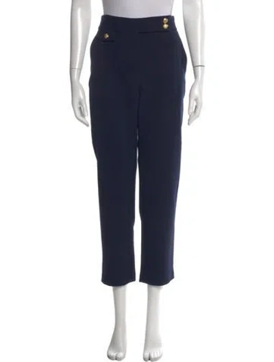Pre-owned Veronica Beard Straight Leg Pants In Blue