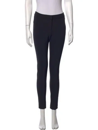 Pre-owned Veronica Beard Straight Leg Pants In Blue