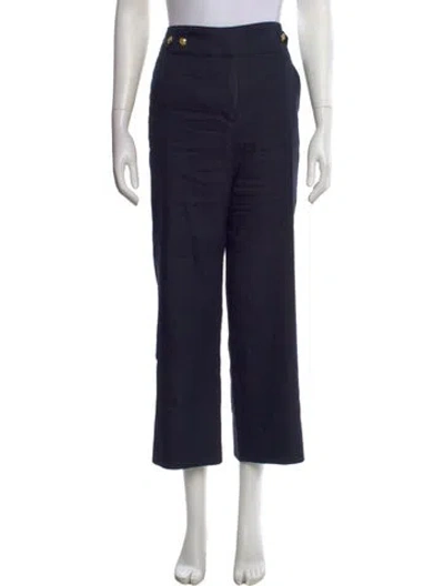 Pre-owned Veronica Beard Straight Leg Pants In Blue