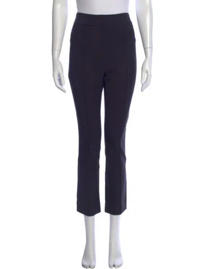 Pre-owned Veronica Beard Straight Leg Pants In Blue