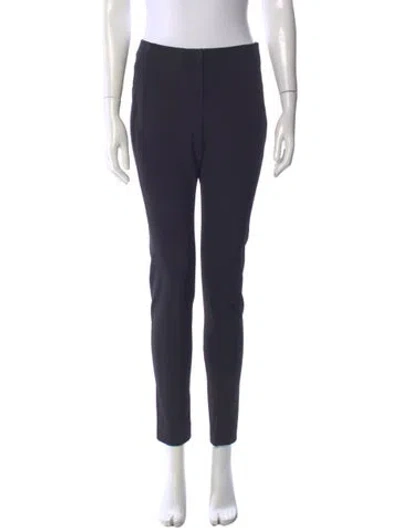Pre-owned Veronica Beard Straight Leg Pants In Blue