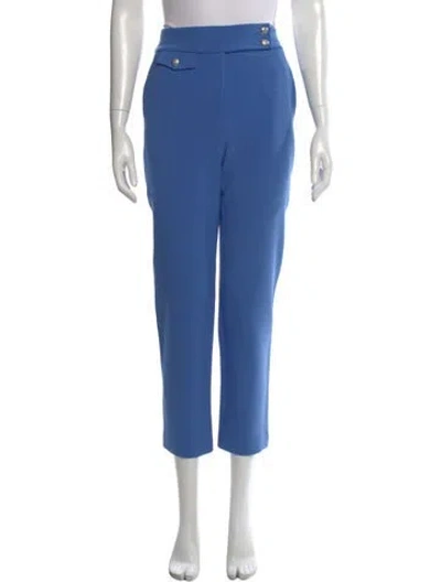 Pre-owned Veronica Beard Straight Leg Pants In Blue
