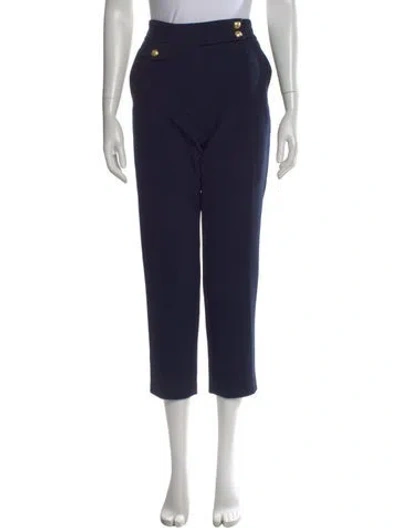 Pre-owned Veronica Beard Straight Leg Pants In Blue