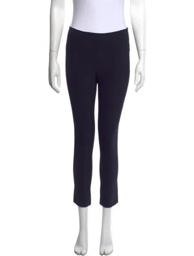 Pre-owned Veronica Beard Straight Leg Pants In Blue