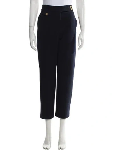 Pre-owned Veronica Beard Straight Leg Pants In Blue