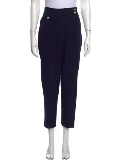 Pre-owned Veronica Beard Straight Leg Pants In Blue