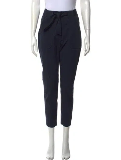 Pre-owned Veronica Beard Straight Leg Pants In Blue