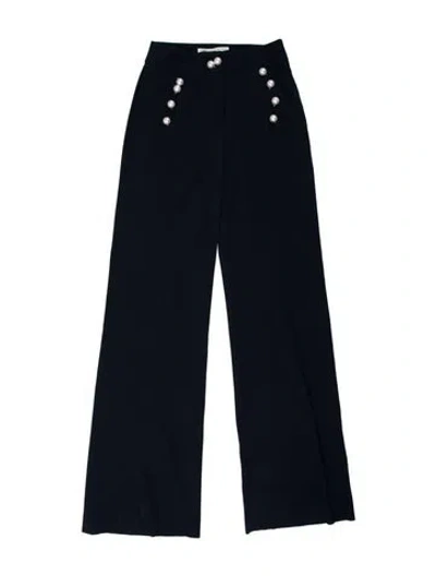 Pre-owned Veronica Beard Straight Leg Pants In Blue