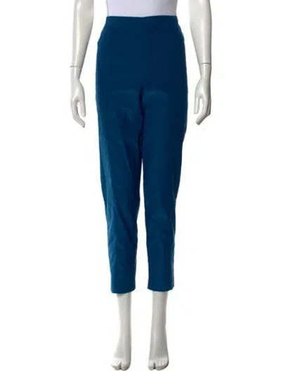 Pre-owned Veronica Beard Straight Leg Pants In Blue