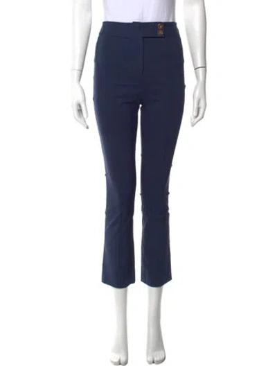 Pre-owned Veronica Beard Straight Leg Pants In Blue