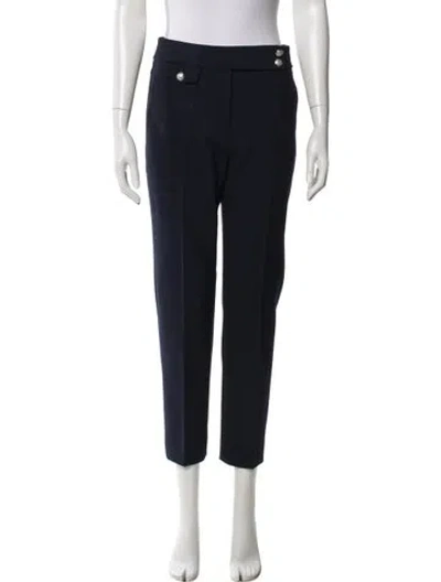 Pre-owned Veronica Beard Straight Leg Pants In Blue
