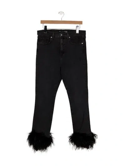 Pre-owned Veronica Beard Straight Leg Pants In Blue