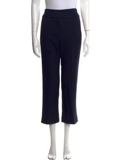 Pre-owned Veronica Beard Straight Leg Pants In Blue
