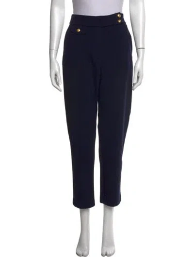 Pre-owned Veronica Beard Straight Leg Pants In Blue