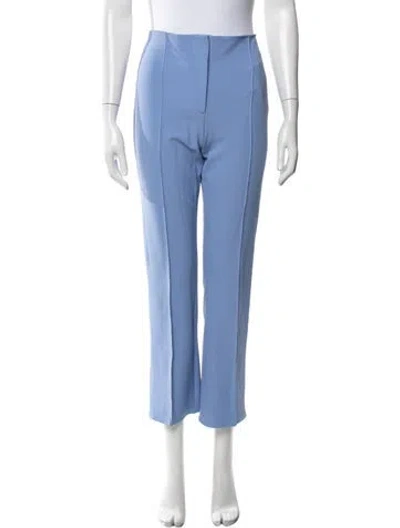 Pre-owned Veronica Beard Straight Leg Pants In Blue