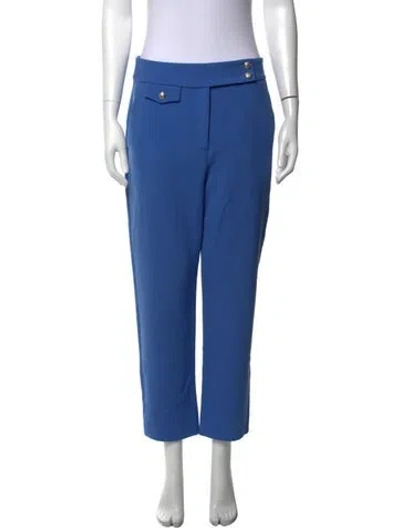 Pre-owned Veronica Beard Straight Leg Pants In Blue