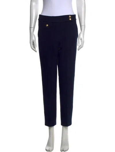 Pre-owned Veronica Beard Straight Leg Pants In Blue