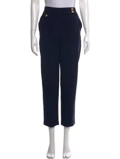 Pre-owned Veronica Beard Straight Leg Pants In Blue