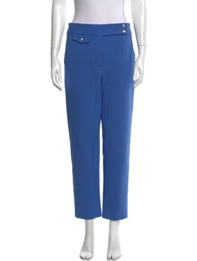 Pre-owned Veronica Beard Straight Leg Pants In Blue