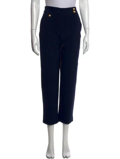 Pre-owned Veronica Beard Straight Leg Pants In Blue