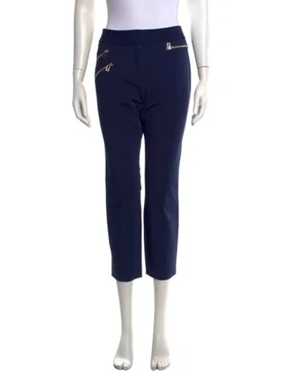 Pre-owned Veronica Beard Straight Leg Pants In Blue