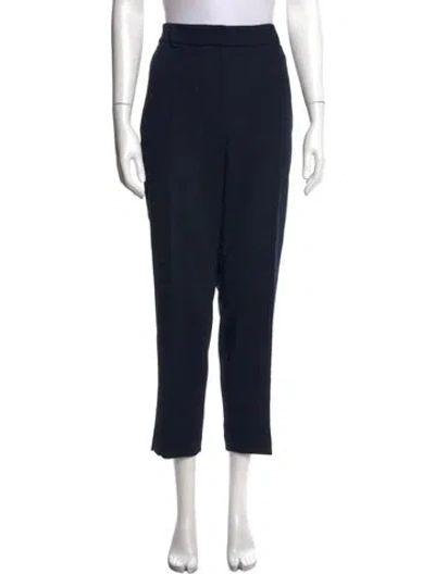Pre-owned Veronica Beard Straight Leg Pants In Blue