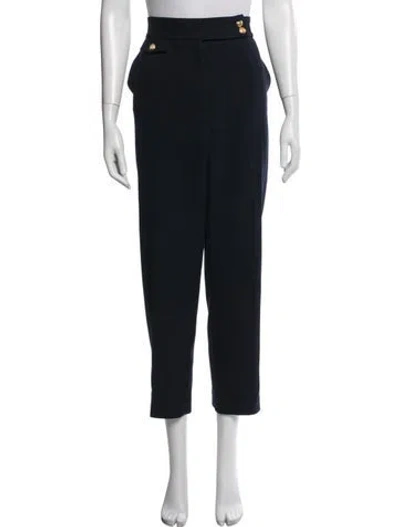Pre-owned Veronica Beard Straight Leg Pants In Blue