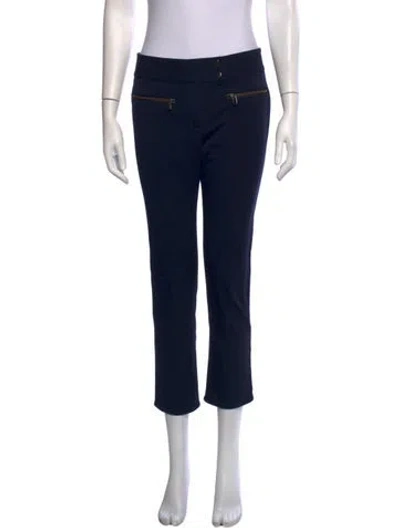 Pre-owned Veronica Beard Straight Leg Pants In Blue