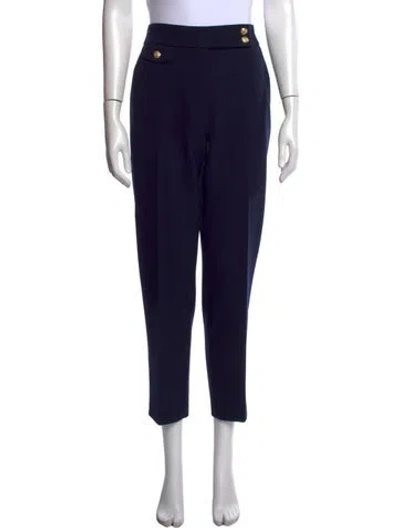 Pre-owned Veronica Beard Straight Leg Pants In Blue