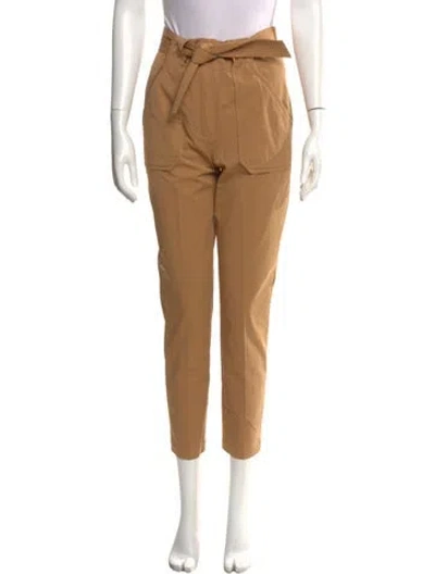 Pre-owned Veronica Beard Straight Leg Pants In Brown