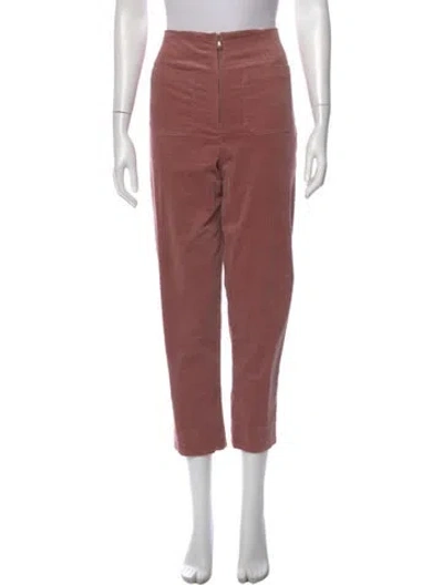 Pre-owned Veronica Beard Straight Leg Pants In Brown