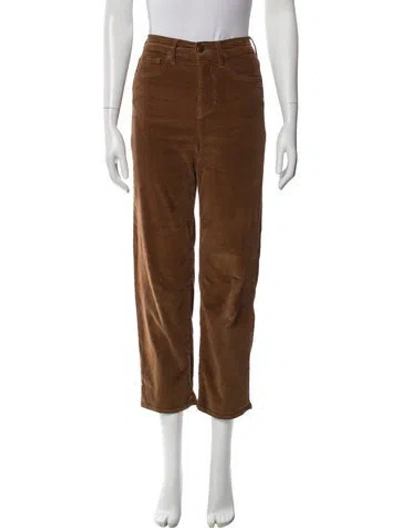 Pre-owned Veronica Beard Straight Leg Pants In Brown