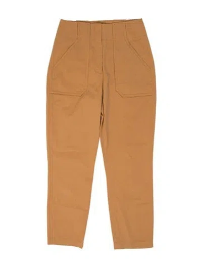 Pre-owned Veronica Beard Straight Leg Pants In Brown