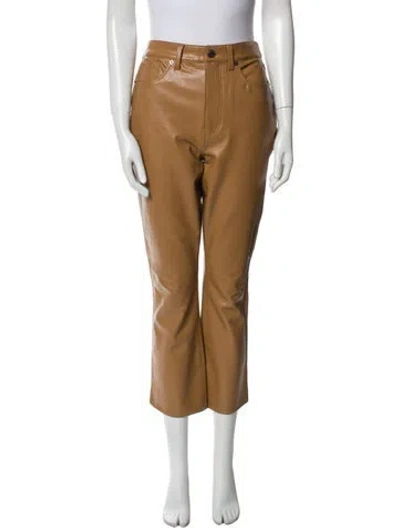 Pre-owned Veronica Beard Straight Leg Pants In Brown