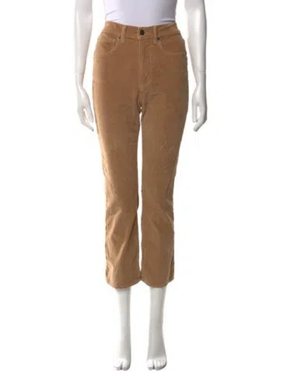 Pre-owned Veronica Beard Straight Leg Pants In Brown