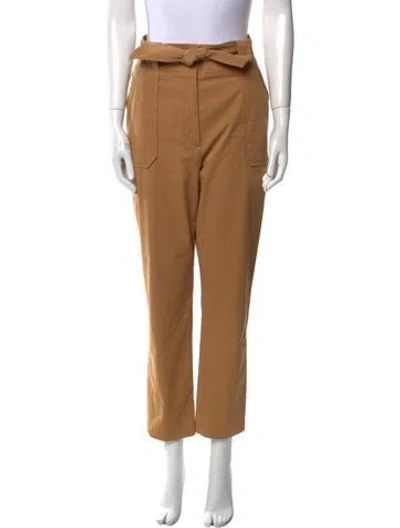 Pre-owned Veronica Beard Straight Leg Pants In Brown