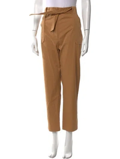 Pre-owned Veronica Beard Straight Leg Pants In Brown