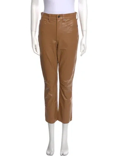 Pre-owned Veronica Beard Straight Leg Pants In Brown