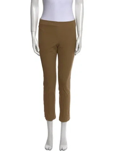 Pre-owned Veronica Beard Straight Leg Pants In Brown