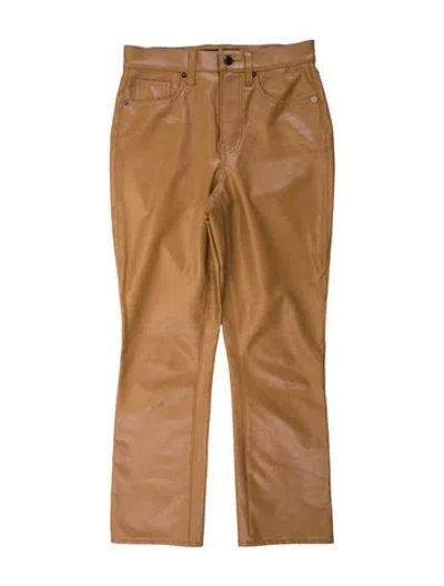 Pre-owned Veronica Beard Straight Leg Pants In Brown